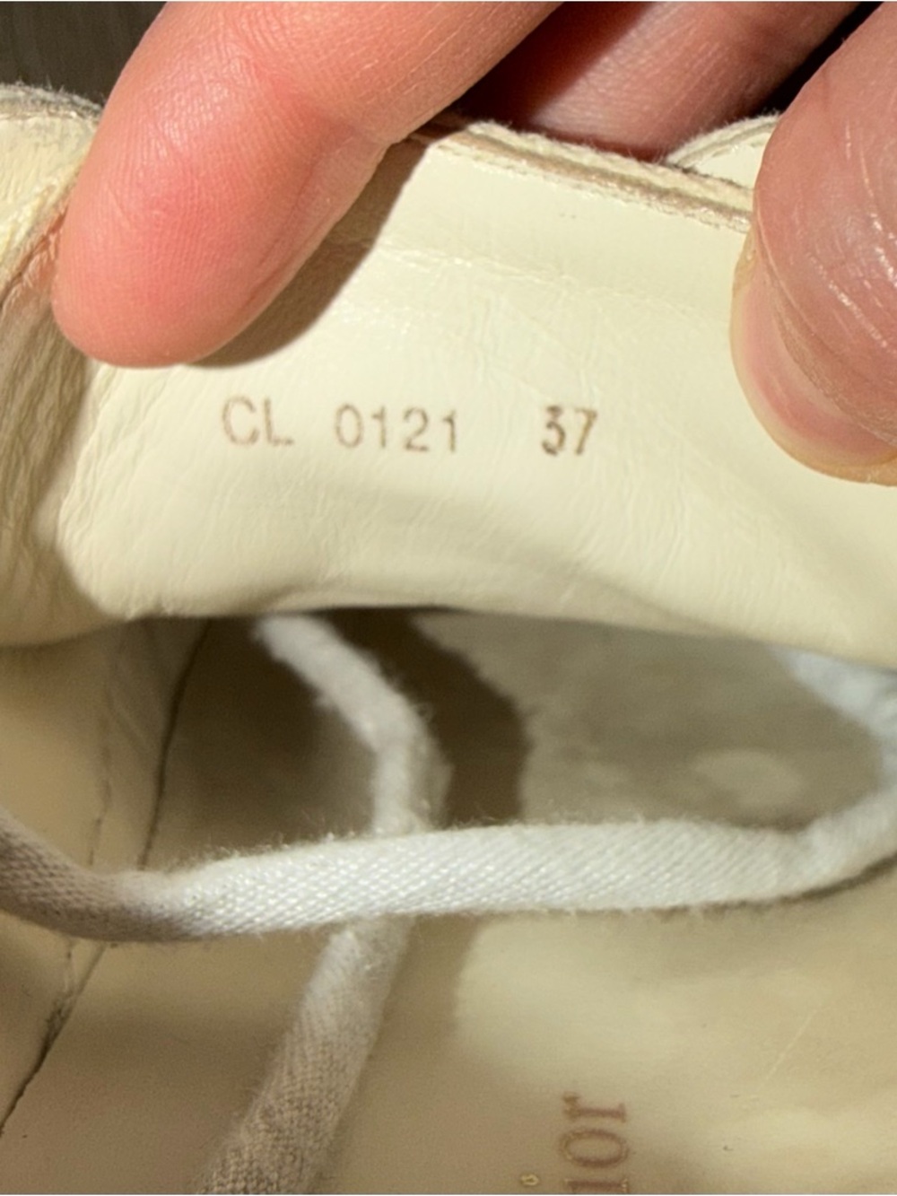 Stone Gray Dior Oblique Embroidered Cotton - Picture 3 of 8